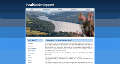 Desktop Screenshot of indalsledenloppet.nu